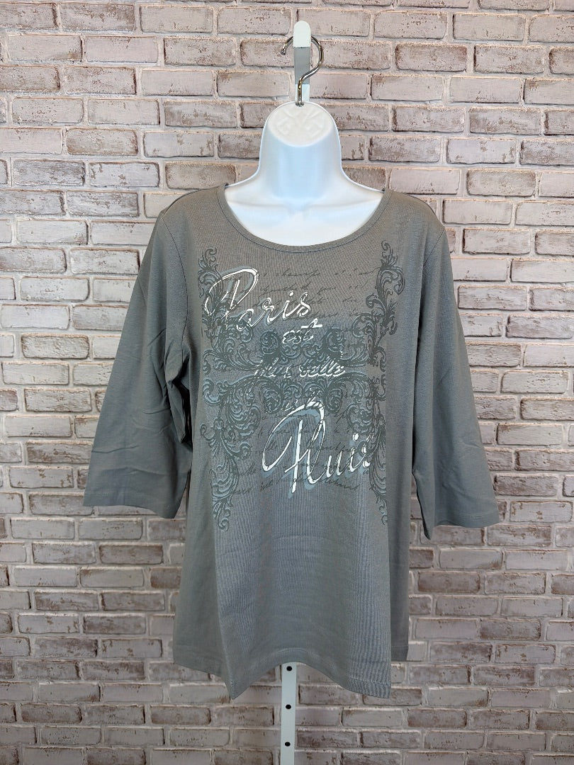 Various Shirt, Grey, 12, Brand New