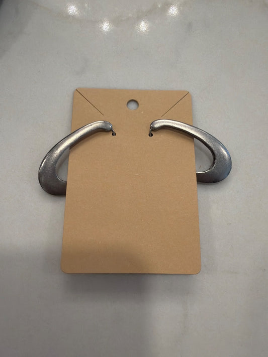 Various earrings, silver, One Size