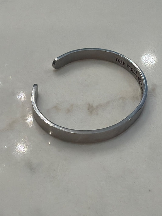 Joycuff Bracelet, Silver, One Size, Used - Good