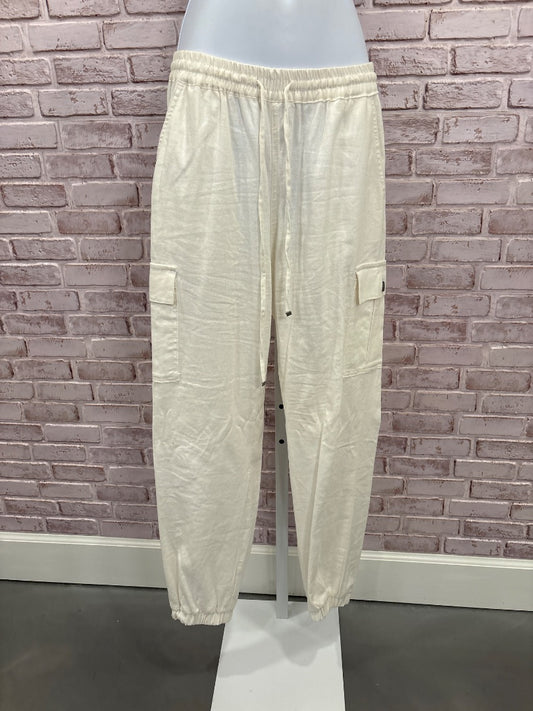 Love tree Pants, White, Small, Used - Good