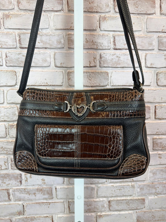 Brighton Handbag, Black/brown, One Size, Used - Good
