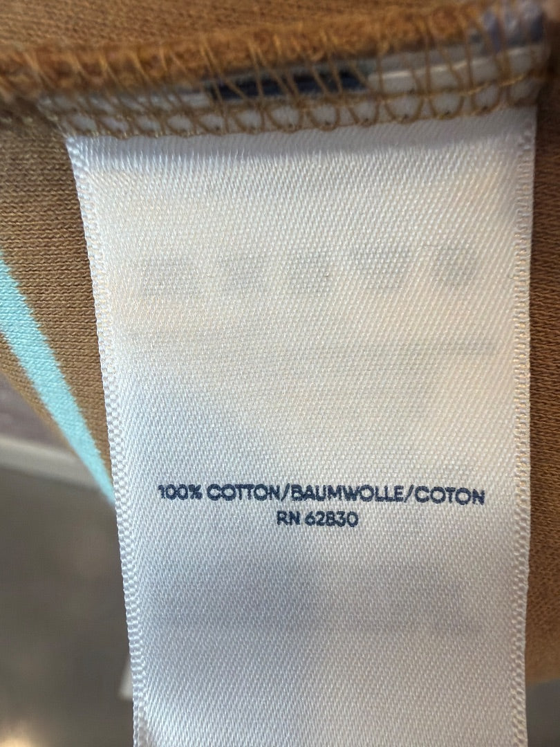 Lands End Turtleneck Shirt, Multi stripes, Small, Brand New