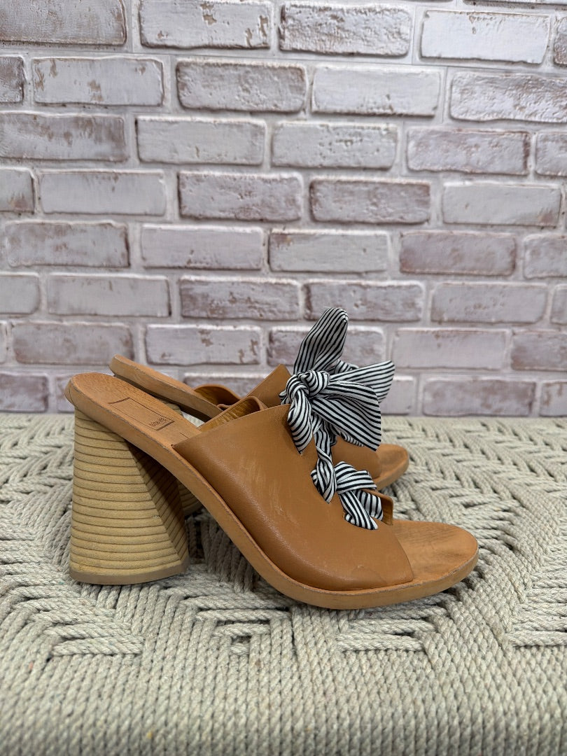 Dolce Vita Heels, tan multi, 8, Used - Good