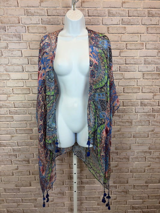 Soft Surroundings Duster, Multi, One Size, Used - Good