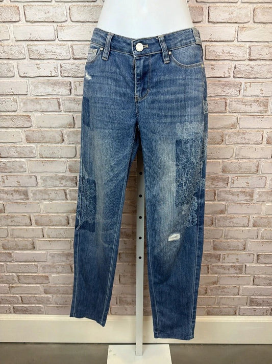 White House Black Market Bottom - Jeans – White House Black Market Girlfriend Jeans, Denim, 0, Used - Excellent