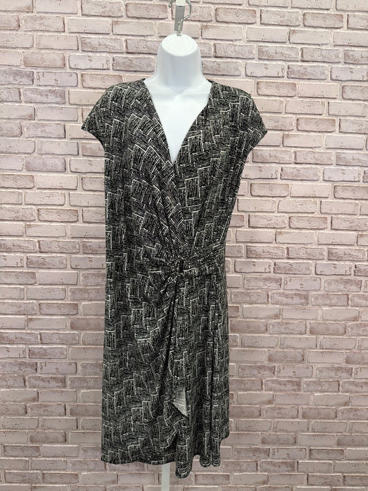Tommy Bahama Dress, black/white, Large, Used - Good