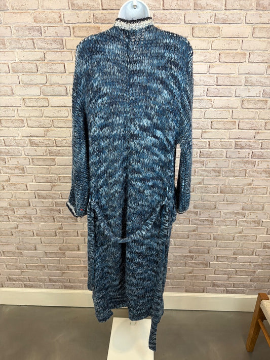 John & Jenn Sweater Cardigan, Blue multi, Small, Used - Good