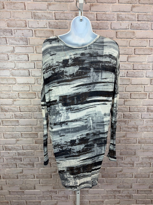 Cabi Dress, White/grey, Medium, Used - Good