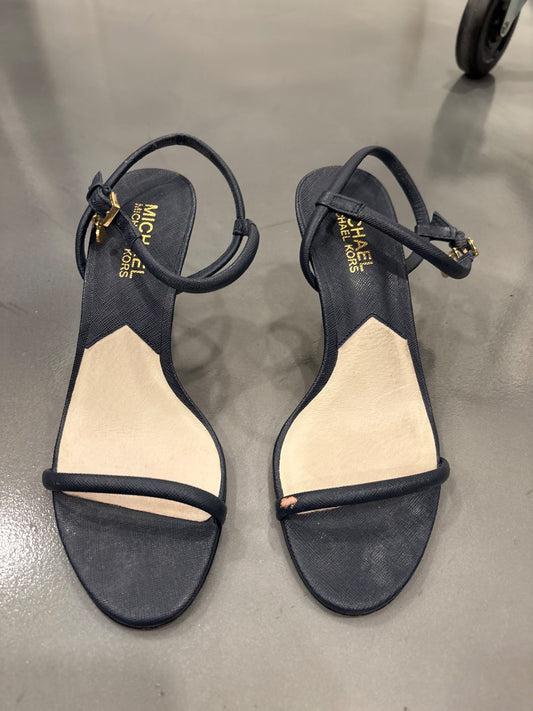 Michael kors Heels, Navy, 6.5, Used - Fair