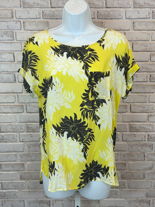 Loft Shirt – Yellow Multi, Small Petite – Excellent Condition