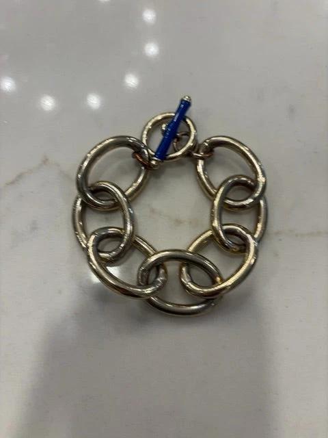 Various Jewelry - Bracelet – Various Bracelet, Gold/blue, One size, Used - Excellent