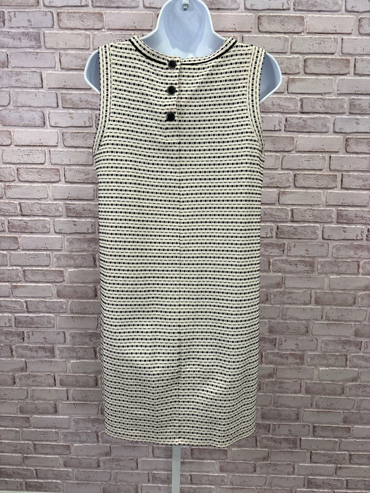 Loft Dress, Black/white stripes, Medium, Used - Good