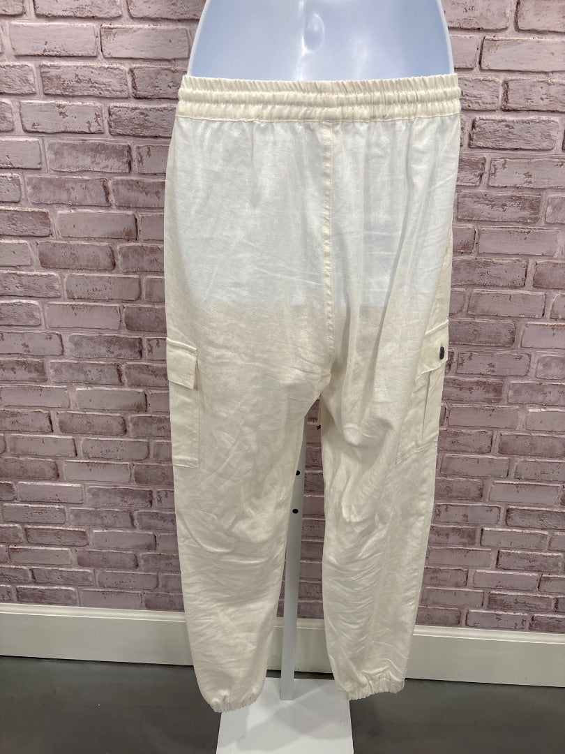 Love tree Pants, White, Small, Used - Good