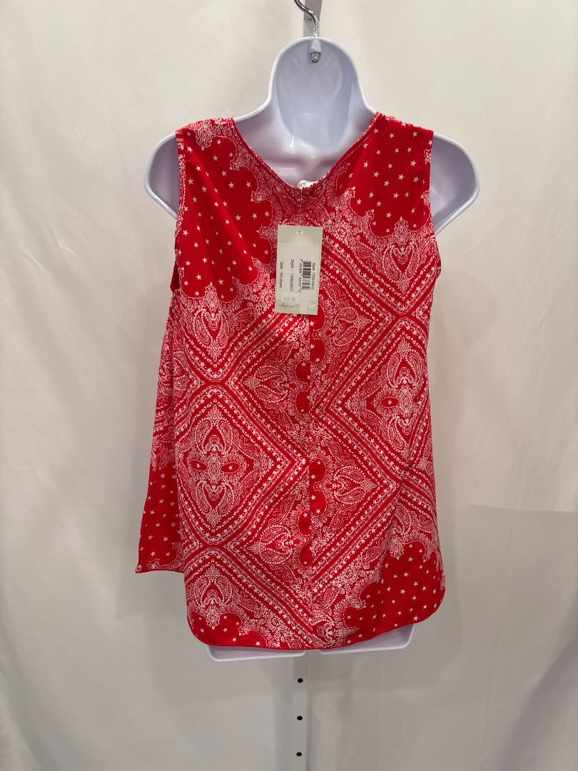 Kererohart Shirt, Red/white, Medium