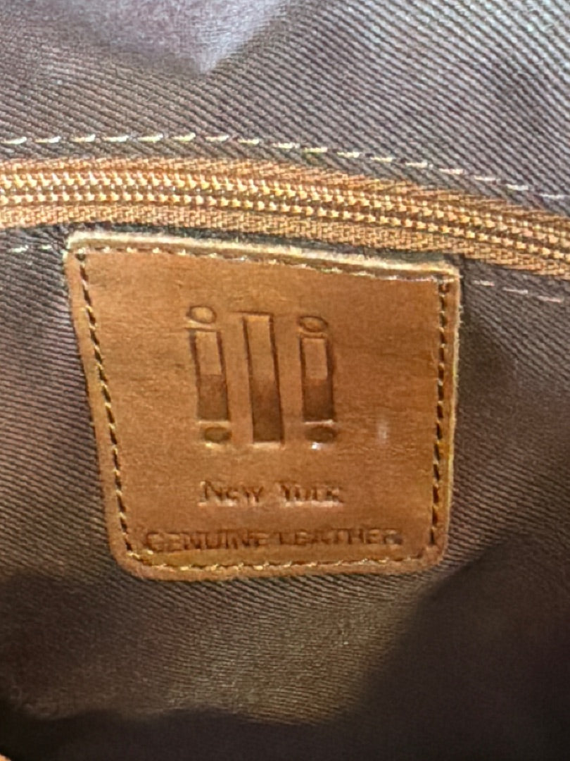 Various Leather Handbag, Tan, One Size, Used - Good