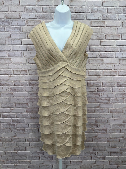 Scarlett Nite Dress, Gold, 12, Used - Good