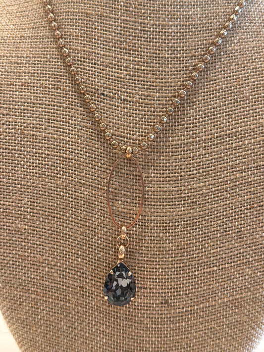 Various Necklace, Gold multi, One Size, Used - Excellent