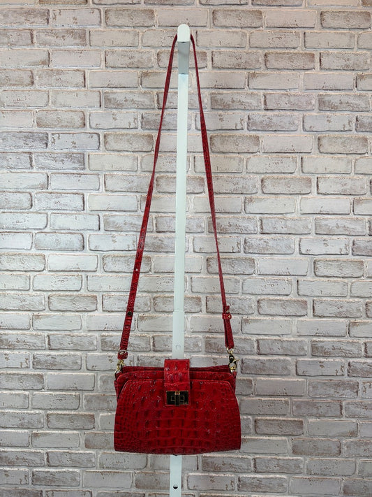 Brahmin Crossbody, Red, One Size, Used - Good