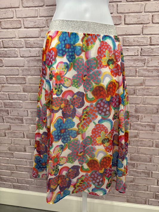 0039 Italy Skirt, Multi, Small, Used - Good