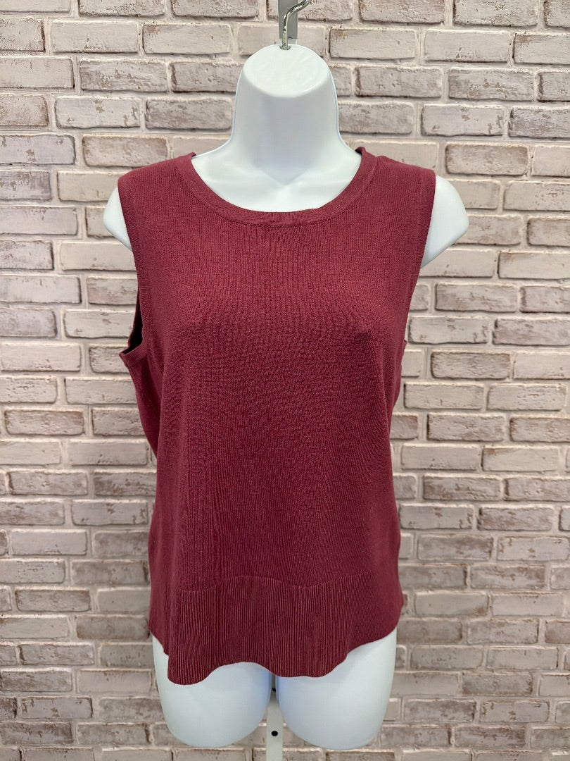 Evie Tank and Cardigan Set, Magenta, Large, Used - Good