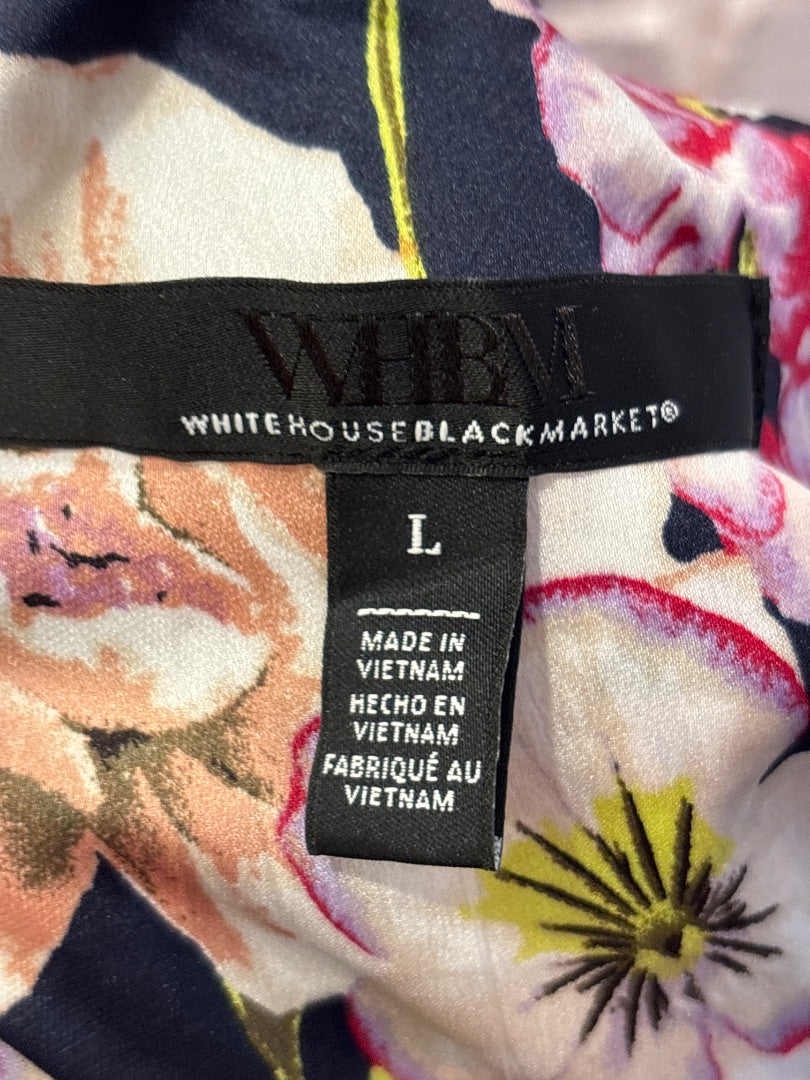 White House Black Market Shirt, Multi, Large, New With Tags