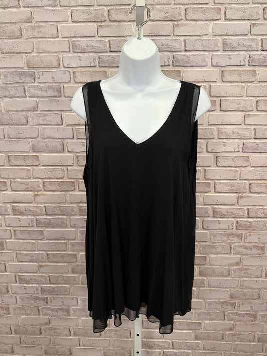 Grace & Lace Tank, Black, Large, Used - Good