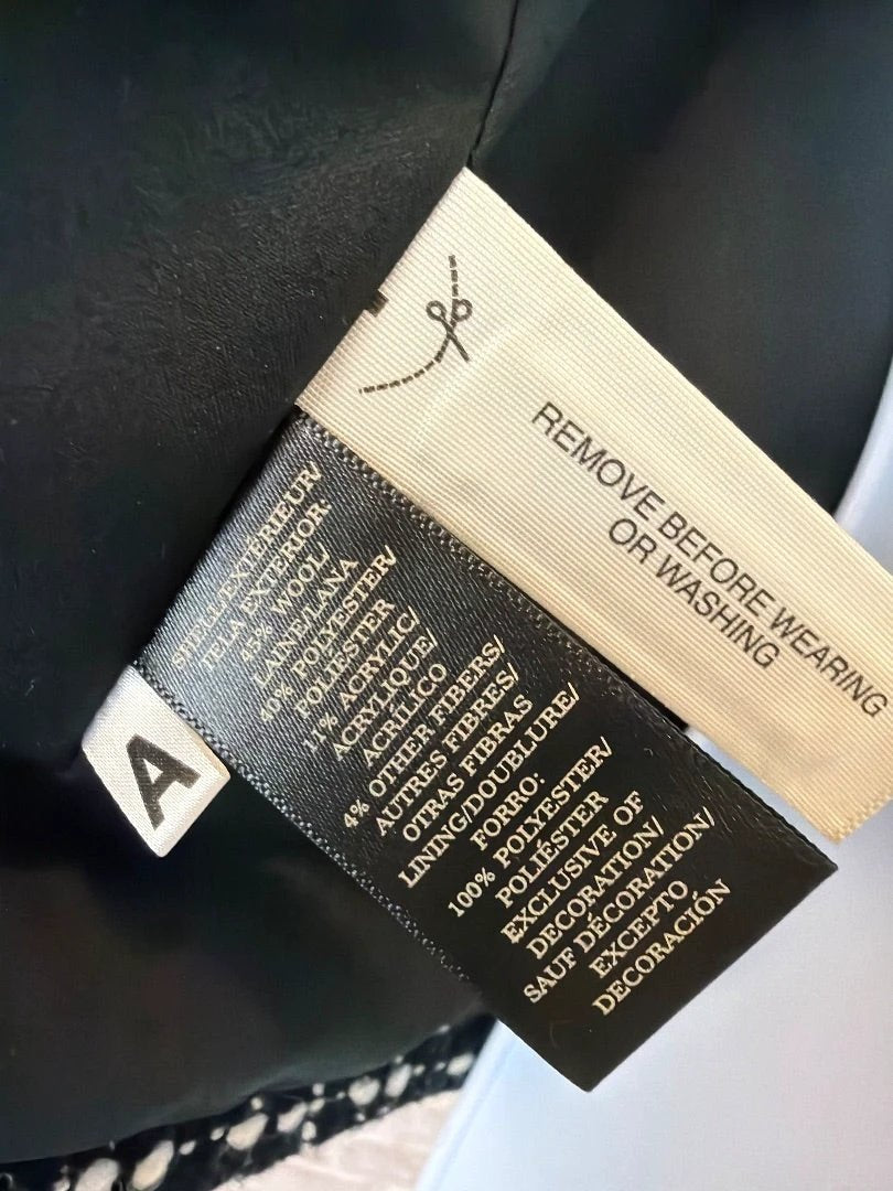 Ann Taylor Outerwear - Blazer – Ann Taylor Blazer, Black/white, 8, Used - Excellent