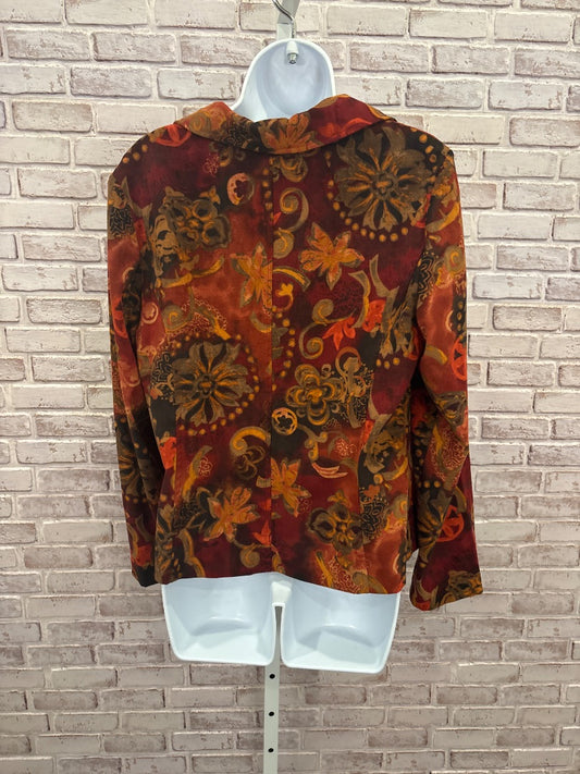 Requirements Blazer, Red multi, Large, Used - Good
