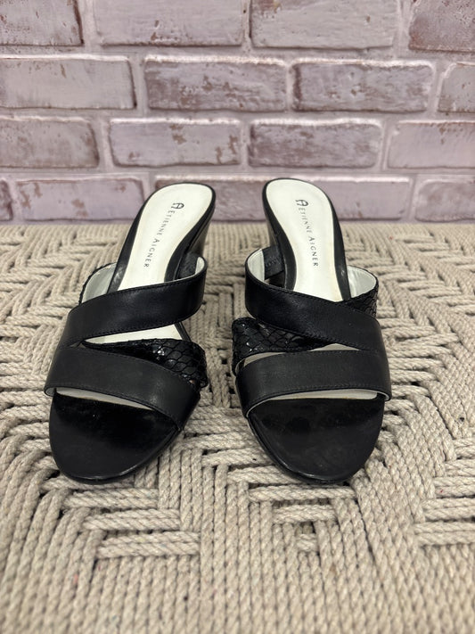 Etienne Aigner Heels, Black, 5.5, Used - Good