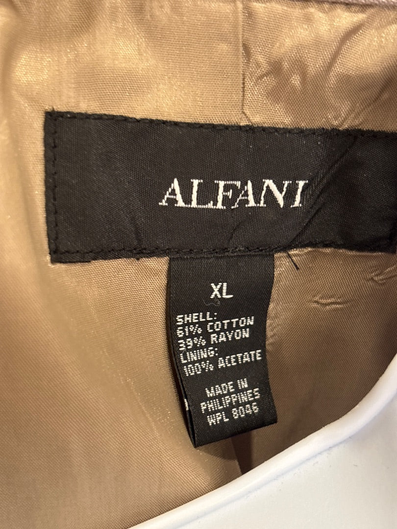 Alfani Jacket, Gold, XL, Used - Good