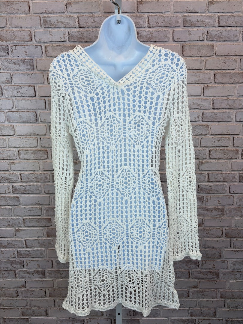 La Blanca Dress, White, XS, Used - Good