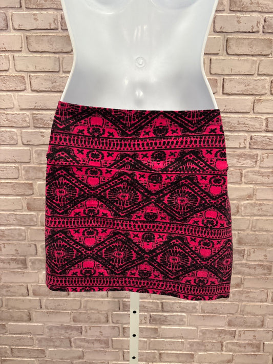 Analogy Skirt, Navy/pink, Medium, Used - Good