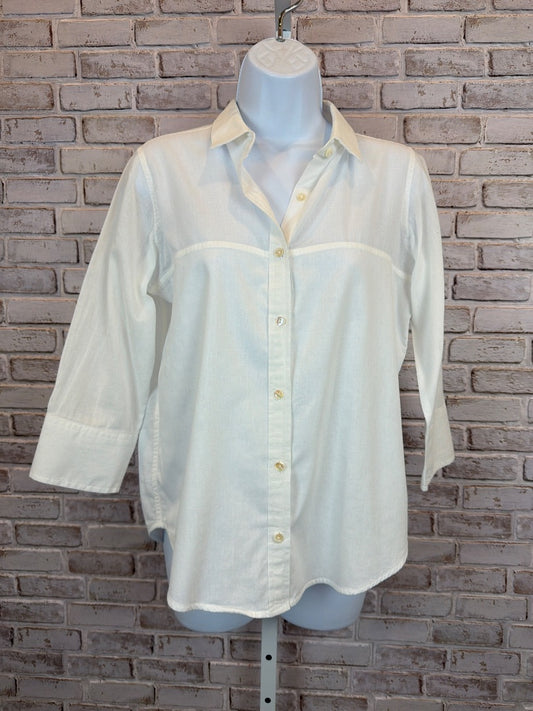 Gretchen Scott Blouse, White, Small, Used - Excellent