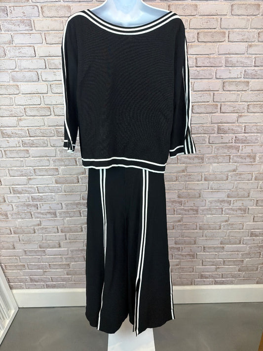 Joseph Ribkoff Matching Clothing Set, Black/white, Large, Used - Excellent