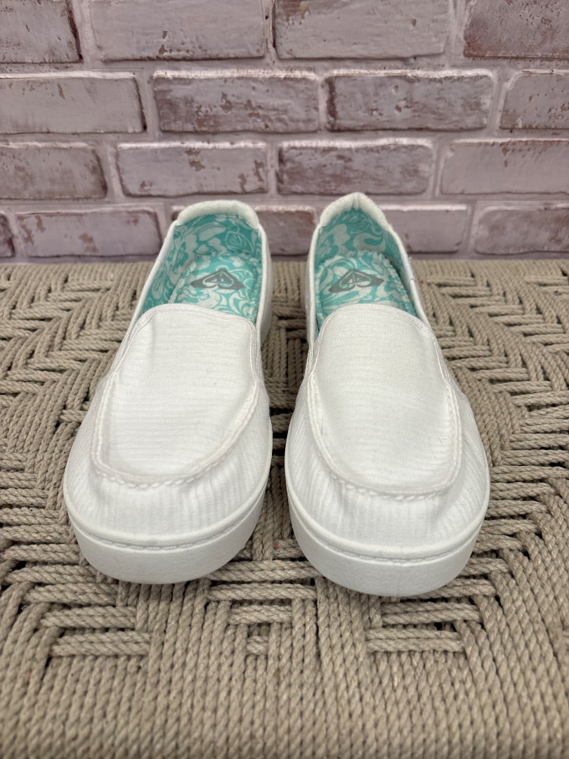 Roxy Sneakers, White, 8.5, Used - Good