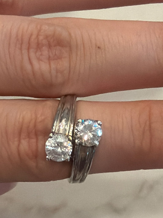 Various Sterling Ring, Silver, 6, Used - Good