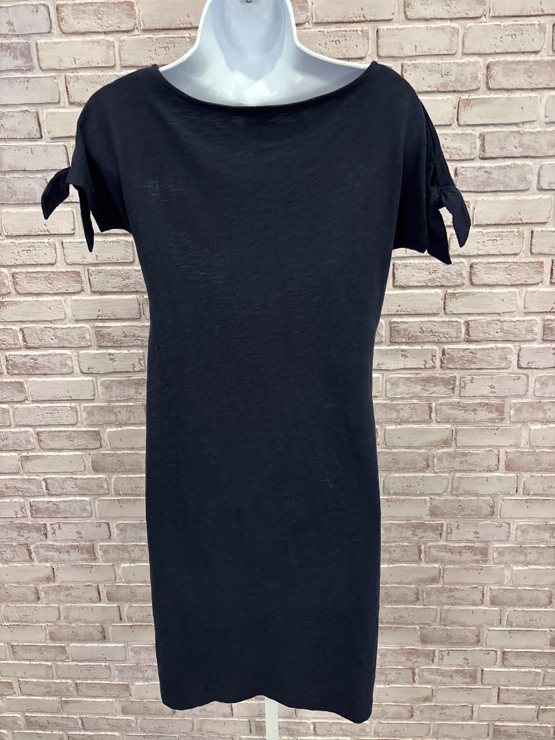 Talbots Dress, Navy multi, Small, Used - Good