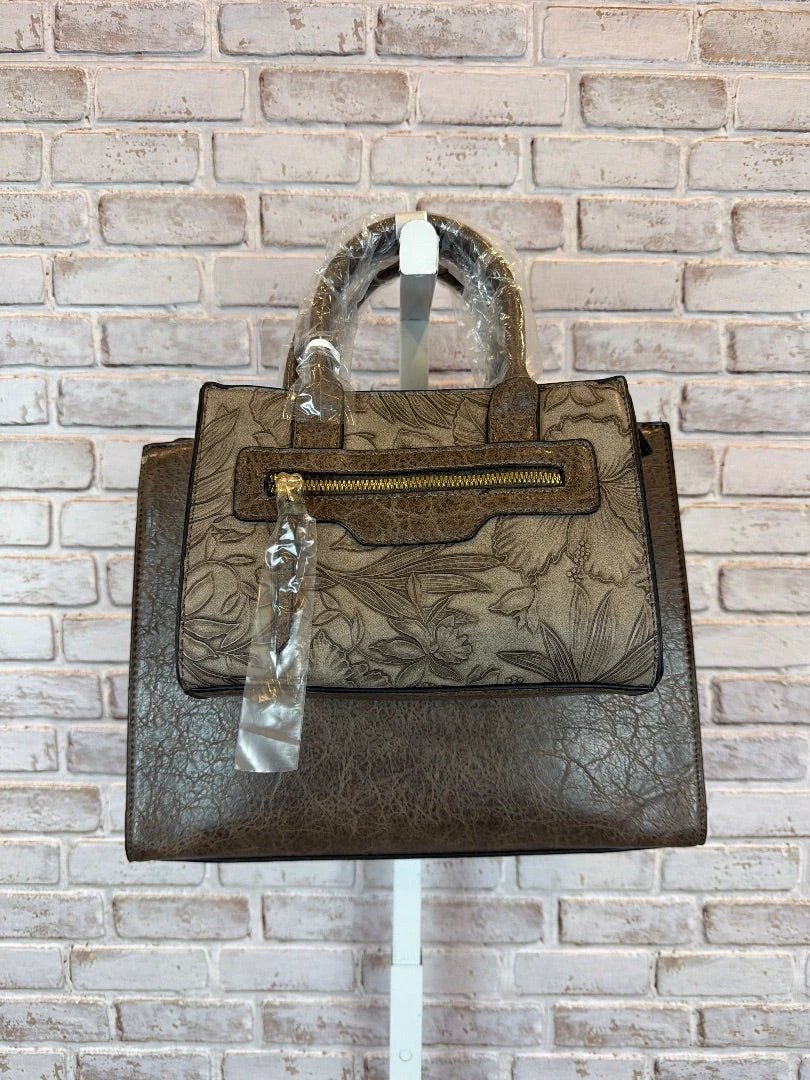 Alyssa Bag - Handbag – Alyssa Mommy and Me Handbag Set, Brown, One Size, New With Tags