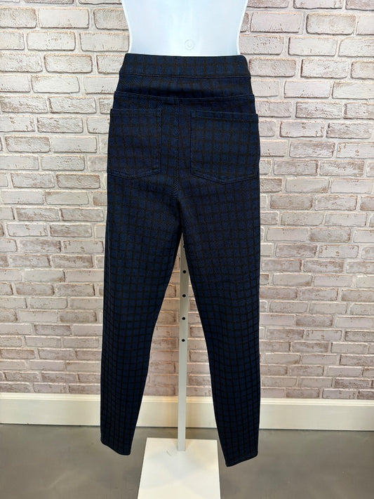 Spanx Pants, Navy/black, Medium, Preowned