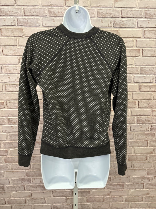 Marine Layer Reversible Sweater, Grey/white, XS, Used - Good
