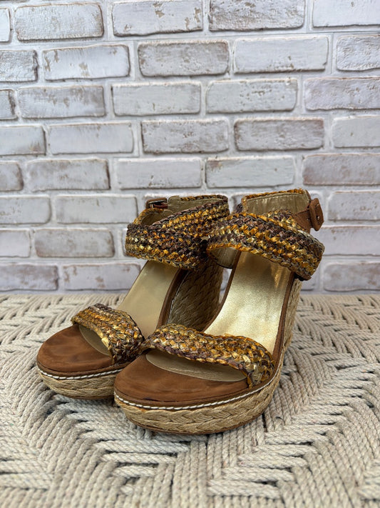 Stuart Weitzman Wedges, Multi, 8, Used - Good