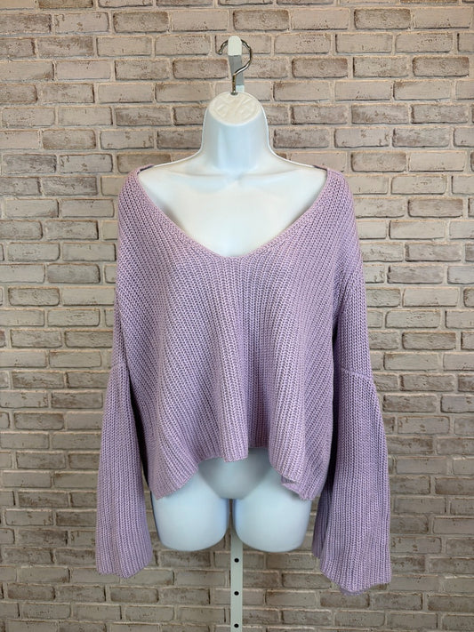 Free People Sweater, Purple, Medium, Used - Good