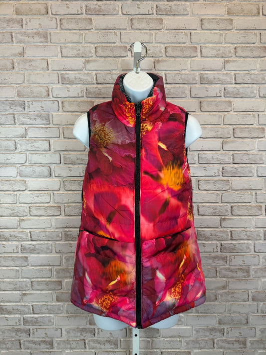 Johnny Was Reversible Vest, Multi, XS, Used - Excellent