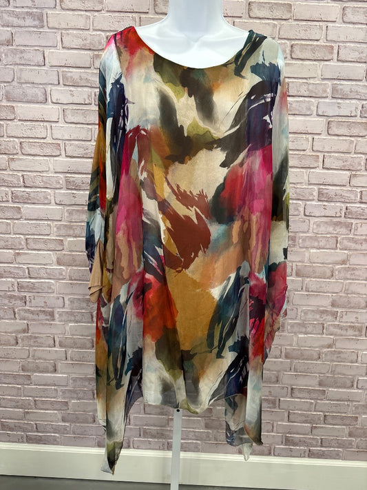 Tina Stephens Dress, Multi, One Size, Used - Good