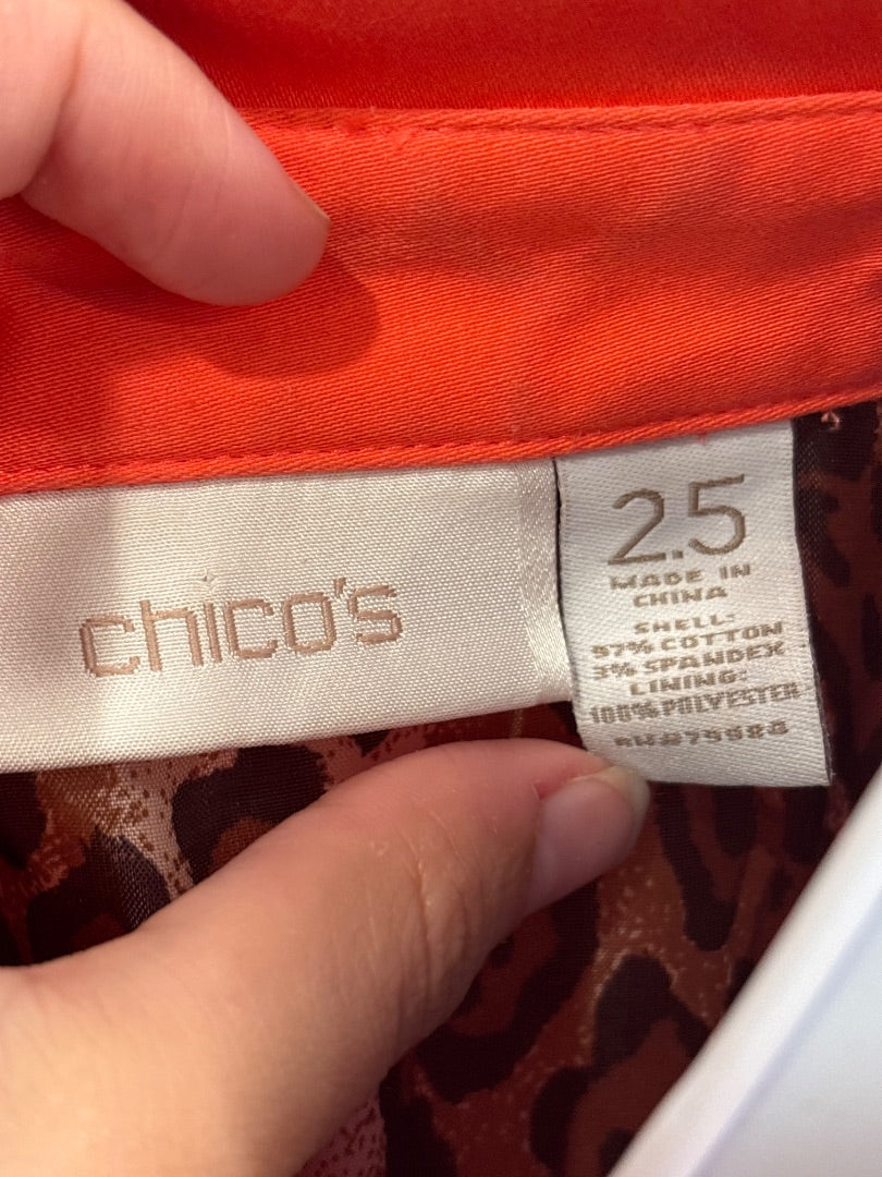 Chicos Dress, Orange, 2.5, Used - Good