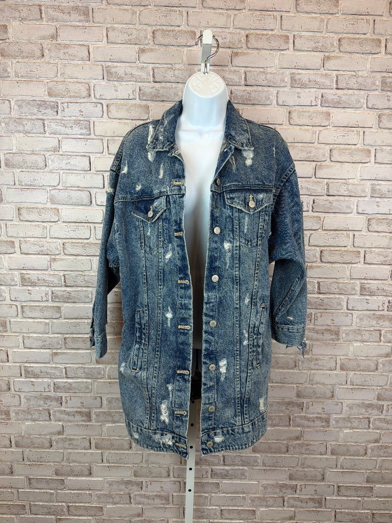 Zara Denim Jacket, Denim, Small, Used - Good