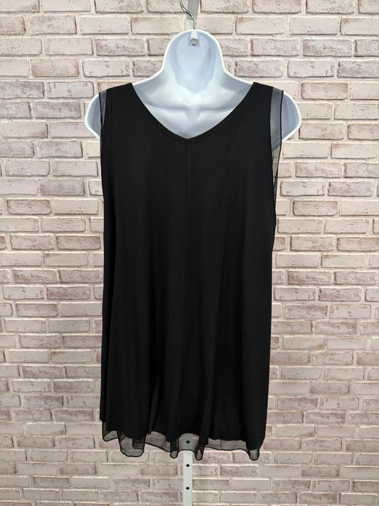 Grace & Lace Tank, Black, Large, Used - Good