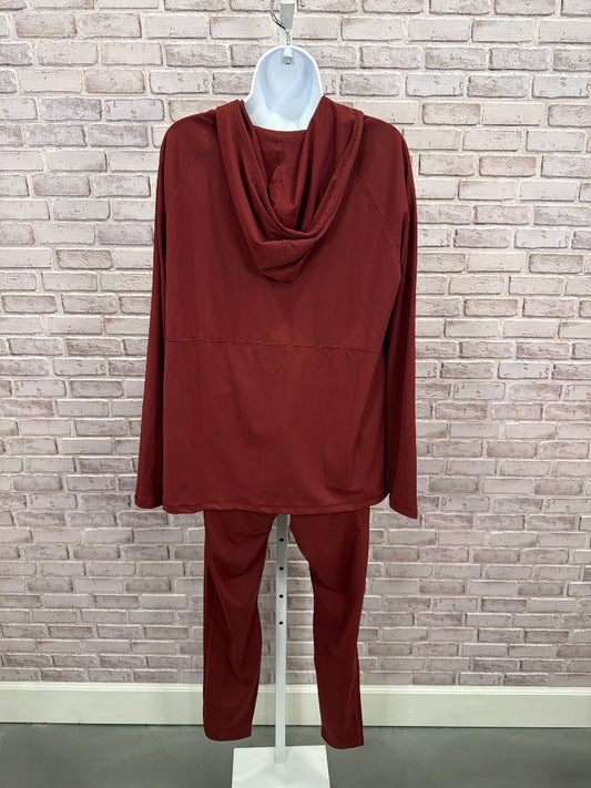 Grace & Lace Matching Clothing Set, Maroon, XL, New With Tags