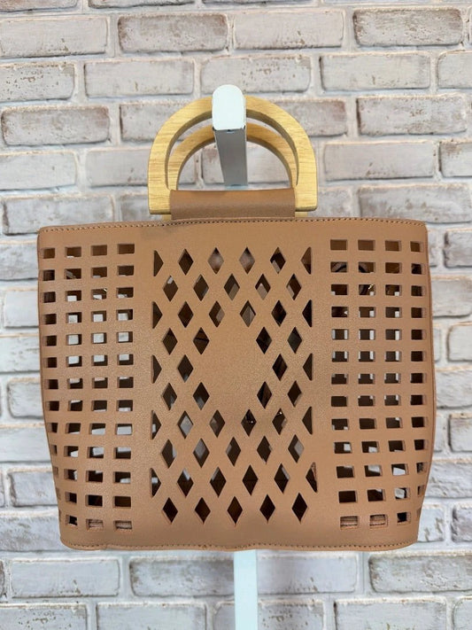 Teplite Bag - Handbag – Teplite Handbag, Tan, One Size, New With Tags