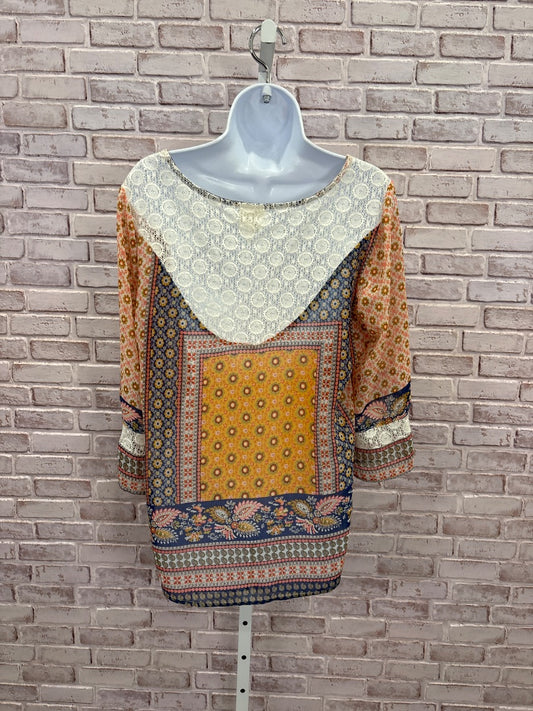 Fig & Flower Shirt, Multi, Medium, Used - Good
